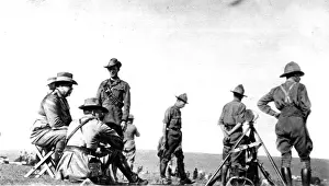 World War History Drucke: General Botha on active service during the war