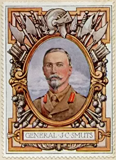 South African Statesman Drucke: General Smuts / Stamp