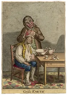 19th Century Medicine Drucke: A Gentle Emetic