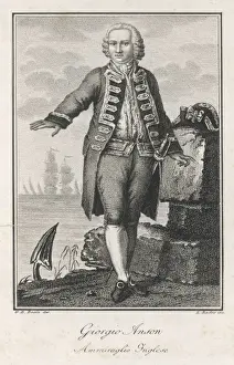British Naval Commander Drucke: George Anson