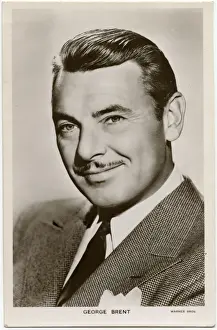 Classic Film Stars Drucke: George Brent