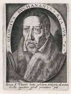 George Buchanan Portrait Drucke: George Buchanan / Eng Ch