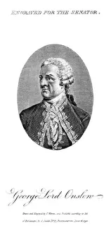 British History Figures Drucke: George Earl Onslow