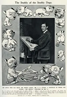 George Ernest Studdy Artwork Drucke: George Ernest Studdy