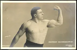 Drucke von Georg Hackenschmidt Estnischer Ringer, bekannt als der russische Löwe, gilt als einer der größten Figuren in der Geschichte des Ringens Estland Drucke: Georg Hackenschmidt