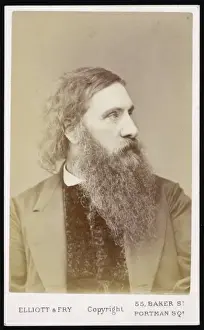 Scottish Literary Figures Drucke: George Macdonald / Cdv
