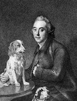 Literary Figures Of England Drucke: George Steevens - Evans