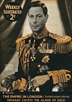 King George VI Uniform Drucke: George VI