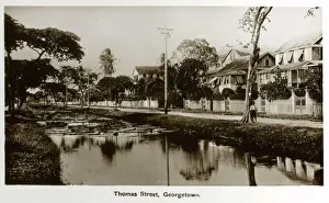 Georgetown ist eine Hauptstadt von Guyana im karibischen Teil Südamerikas