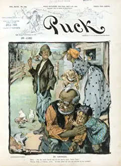 Puck Magazine Cartoons Online Drucke: In Georgia