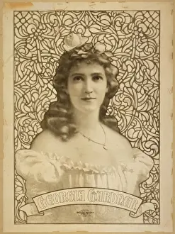 Antique Poster Collection Drucke: Georgia Gardner