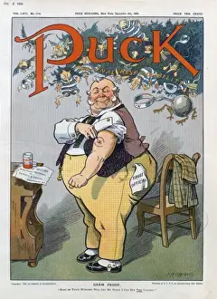 Puck Magazine Art Drucke: Germ proof