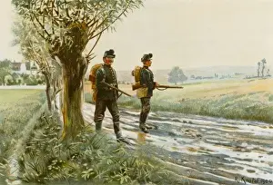 German Historical Images Drucke: German Advanced Post