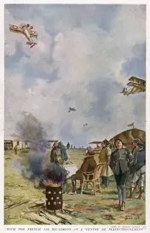 WWII Aerial Combat Drucke: German Raiders Intercept
