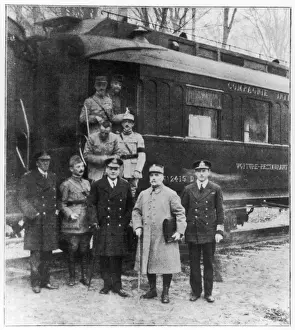World War I Armistice Drucke: German Surrender 1918