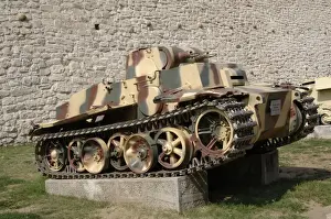German Military Equipment Drucke: German tank