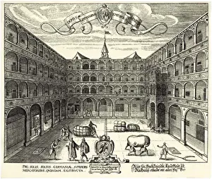 German Architecture In Europe Drucke: German Warehouse, Venice