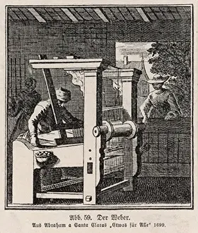 Traditional Weaving Techniques Drucke: German Weaver 1699