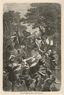 Ancient Rome Battles Drucke: Germans Ambush Romans