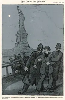 World War I Events Drucke: Germans Arrested