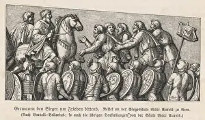 Deutsche bitten um Frieden