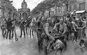 WWI German Soldiers Drucke: Germans in Li觥