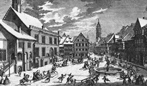 Early 18th Century Prints Drucke: Germany Gottingen