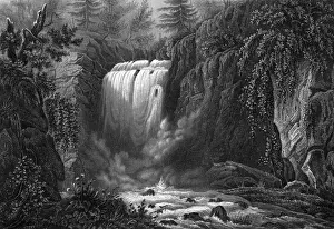 German Cascade Photography Drucke: Geroldsau Wasserfall
