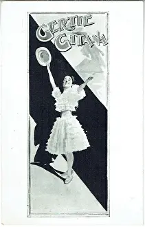 Theatrical Entertainment Posters Drucke: Gertie Gitana