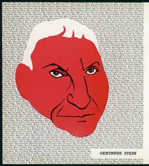 American Writer Drucke: Gertrude Stein