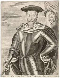 16th Century Italian Art Drucke: Giovanni Capello