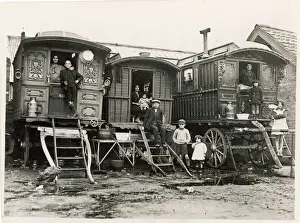 Wohnwagen Drucke: Zigeuner und Karawan / 30Jährig