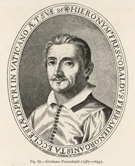 Baroque Composer Drucke: Girolamo Frescobaldi