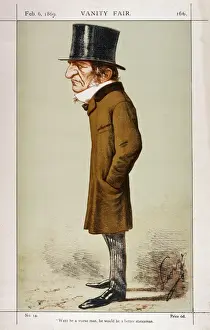 Drucke von William Ewart Gladstone britischer Staatsmann Porträt Drucke: Gladstone / Die Leidenschaft der Börsen 69