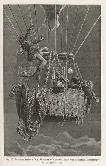 Balloon Flight History Drucke: Glaisher and Coxwe
