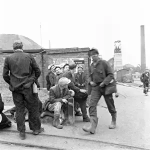Mining Industry Photos Drucke: Glapwell Colliery, Mining