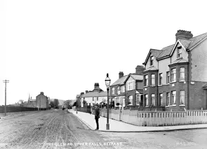 Die Straße von Glen Road Oberer Fall, Belfast