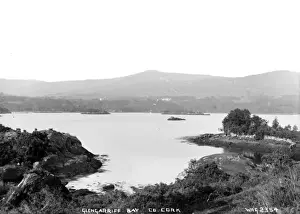 Elevated View Of Mountains Drucke: Glengarriff Bay, Co. Cork