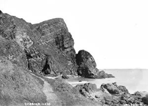 Northern Ireland Coastline Images Drucke: Gobbins Head