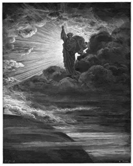 Gott erschafft Licht, Doré