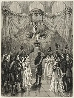 Notre Dame Cathedral Drucke: Goddess of Reason - 1