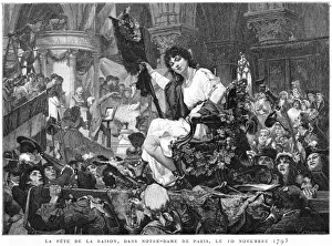Notre Dame Cathedral Drucke: Goddess of Reason - 2