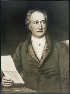 Johann Wolfgang Von Goethe Image Drucke: Goethe / Stieler