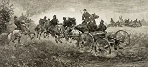 Cavalry Charge Drucke: Going into action