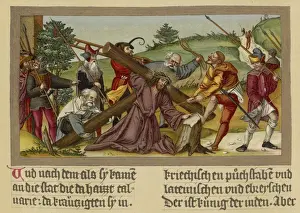 Crucified Christ Image Drucke: Going to be Crucified