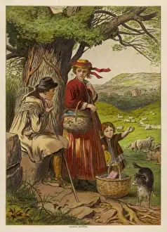 Zu dem Markt gehen