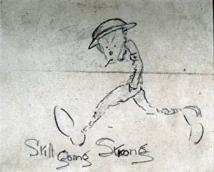 WWI Military Art Drucke: Still going Strong