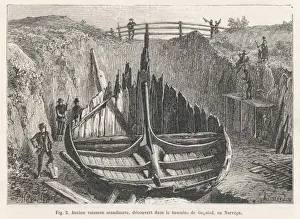 Die Gokstad-Schiff, 1880