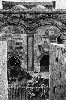 Jerusalem Architecture 1920s Drucke: Golden Gate, Jerusalem