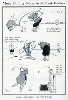 Mehr Notizen zum Golfsport von William Heath Robinson